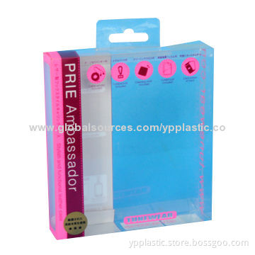 Plastic Display Box with Printing, 0.2-0.8mm Thickness